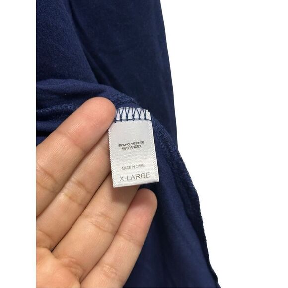 Muk Luks Navy Open Front Cardigan Size Extra Large (XL) - Picture 2 of 5